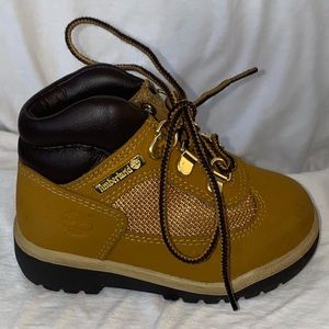Toddler Timberland Field Boots Brown Size 6